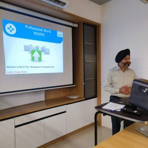 Workshop on Workspace Management and Improvement by Mr. Jasbir Singh Bhatia at Wzatco