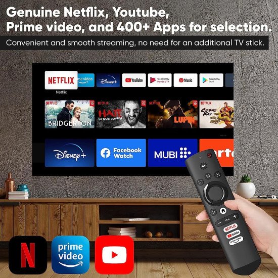 WZATCO Astra Certified Netflix Projector 