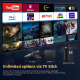WZATCO Eve Portable 720P Native Projector 1080P Full HD Support