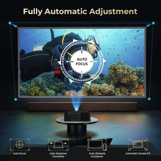 WZATCO Legend Pro GTV Smart Home Projector