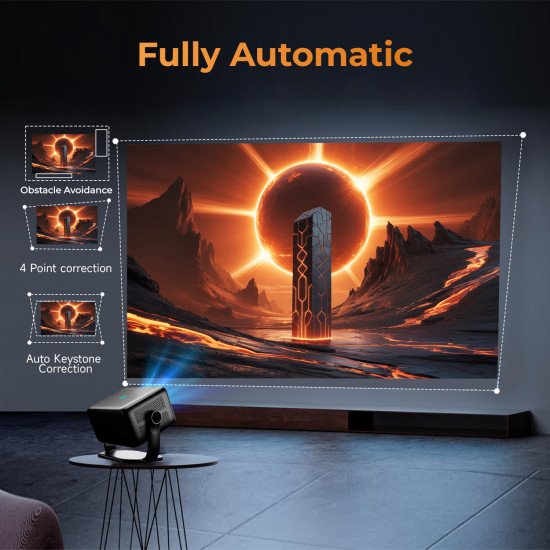 Wzatco Yuva Vibe ,Certified OS, Native 1080P Projector
