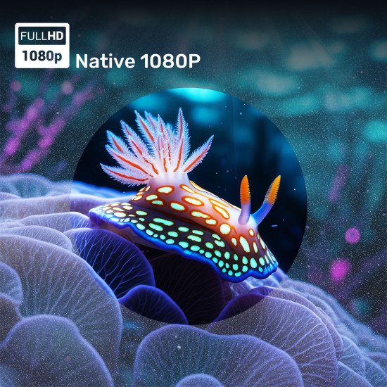 Wzatco Yuva Go Plus Native 1080P Projector