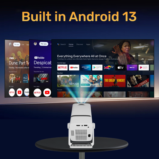 Wzatco Yuva Go Plus Native 1080P Projector