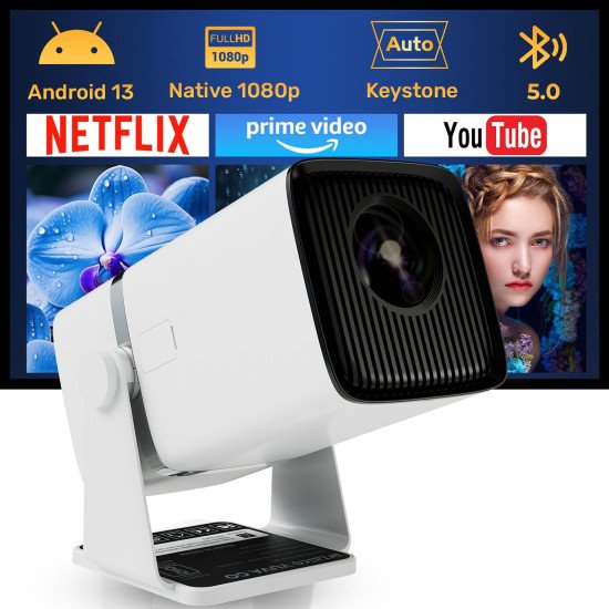 Wzatco Yuva Go Plus Native 1080P Projector